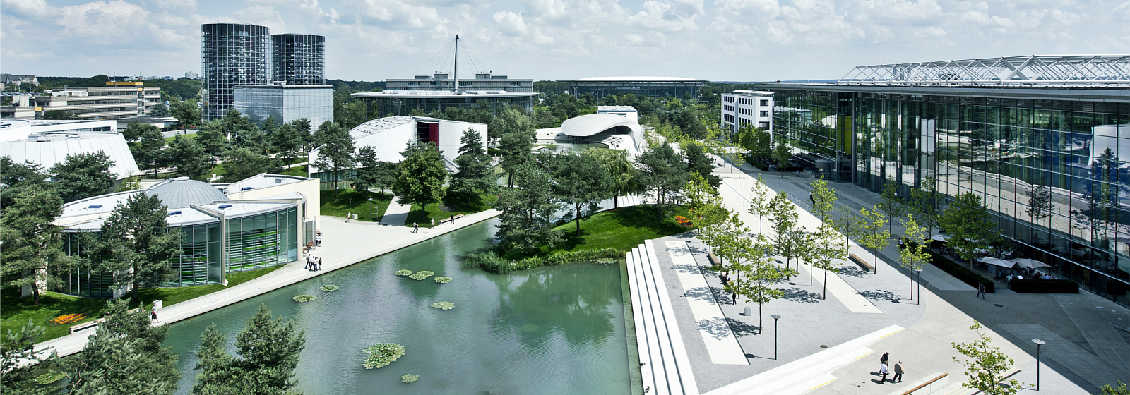 Ansicht Autostadt Wolfsburg.